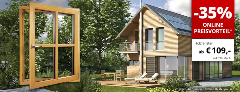 Holzfenster zu günstigen Preisen » konfigurieren & kaufen Fenster Holz Schmale Profile ~ Holzfenster zu günstigen Preisen » konfigurieren & kaufen