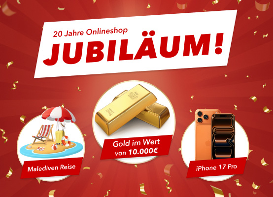 Verlosung: 20 Jahre online