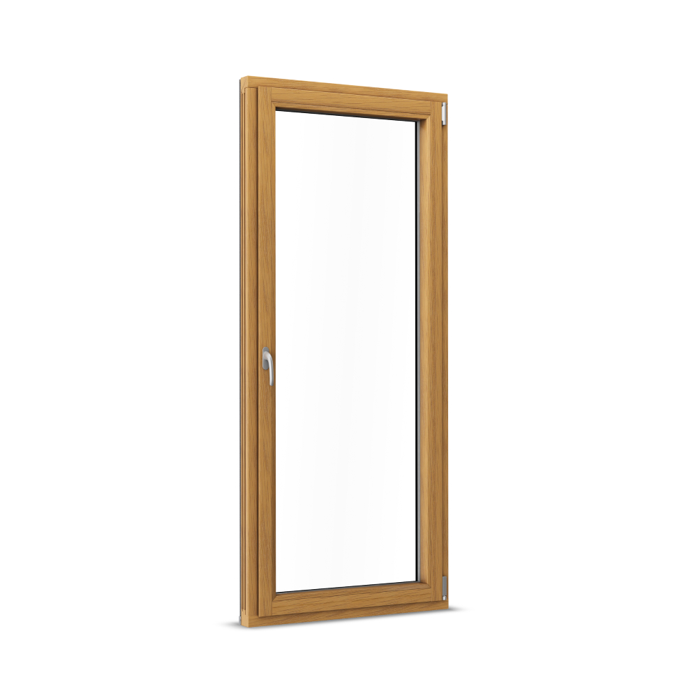 Balkontür aus Holz-Alu