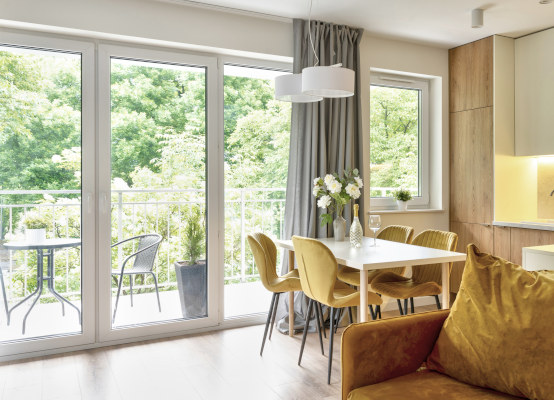 Kunststoff-Alu Balkontür Farben und Dekore Kunststoff-Alu Balkontür Farben und Dekore