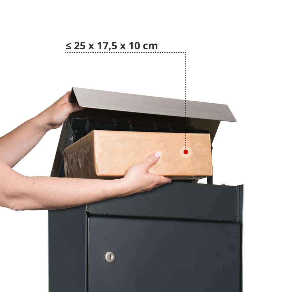 Paketbox Cliff Paketgröße