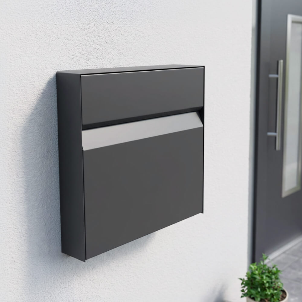 Briefkasten Einbausituation