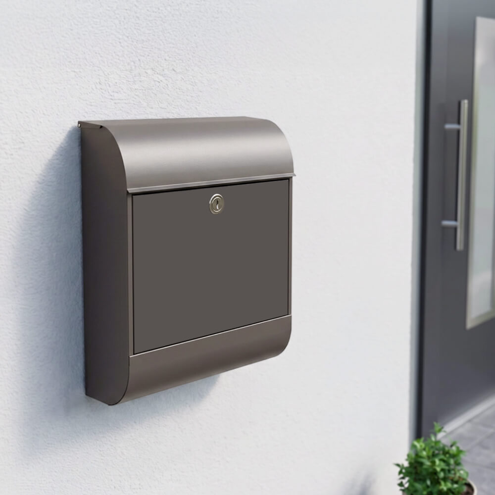 Briefkasten Einbausituation