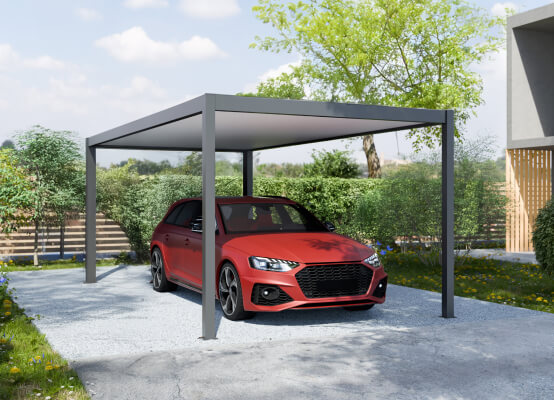 Carport freistehend Beispiel
