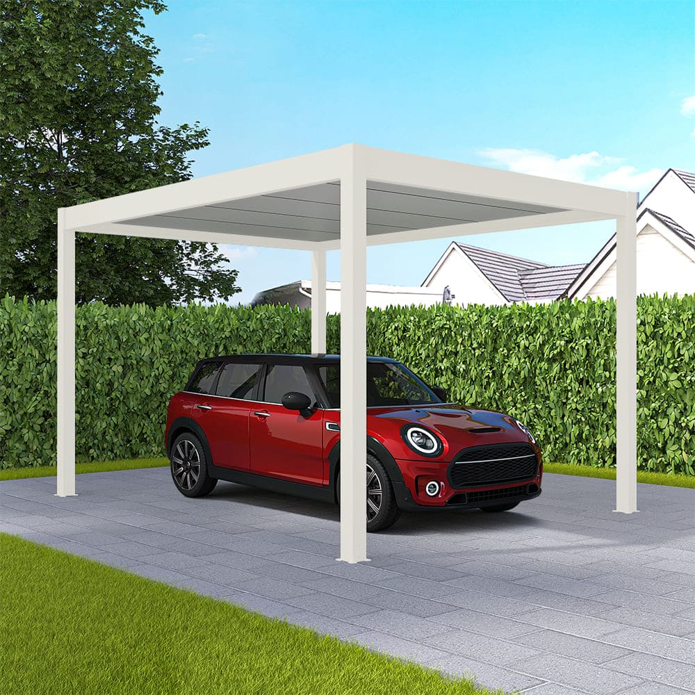 Carport Weiß