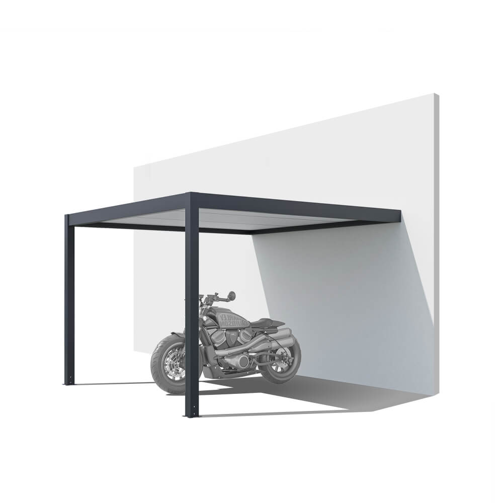 Anbaucarport 3x3 m