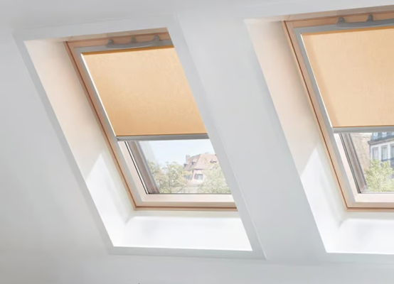 Dachfenster mit Innenrollo