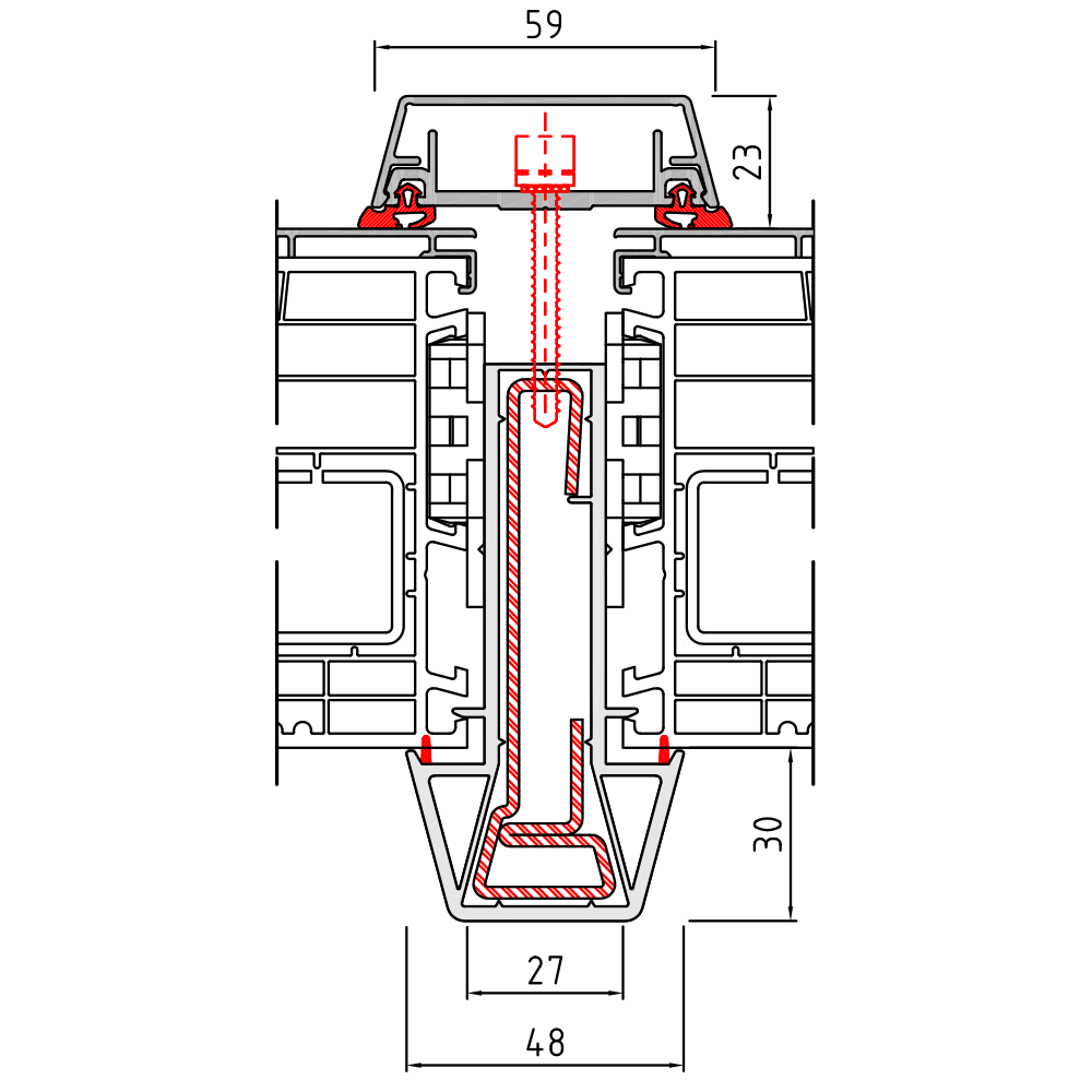 TwinSet 8000 - Statikkopplung 2 mit 90mm