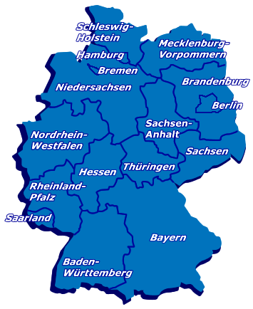 Energieberater Deutschlandkarte