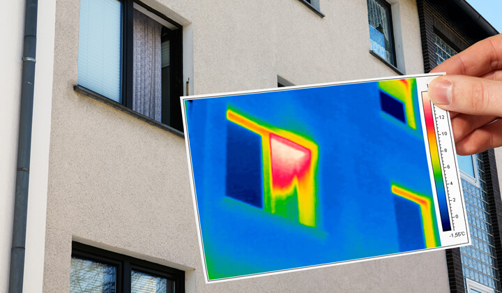 Messung Energieverlust am Fenster