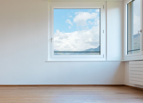 Fenster 110x100 cm weiß