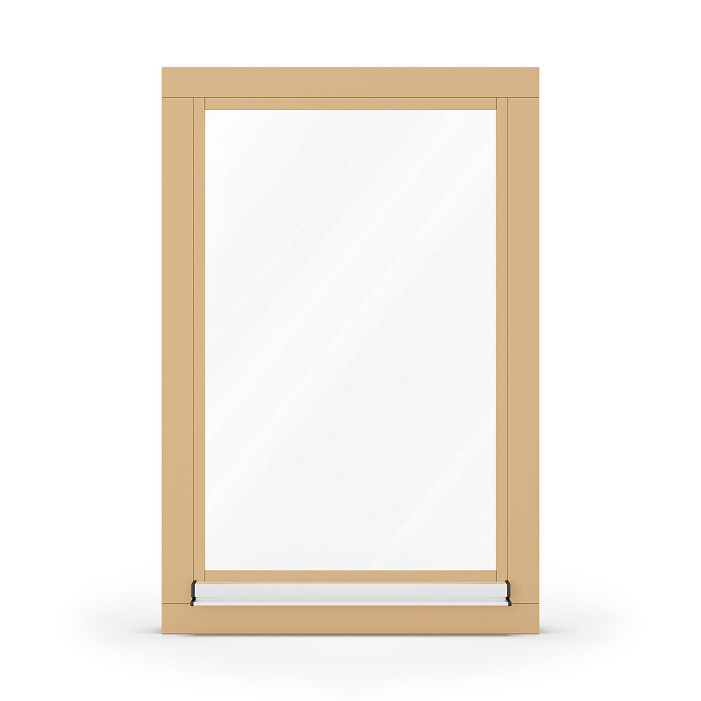 Dreh-Kipp-Holzfenster in RAL 1001