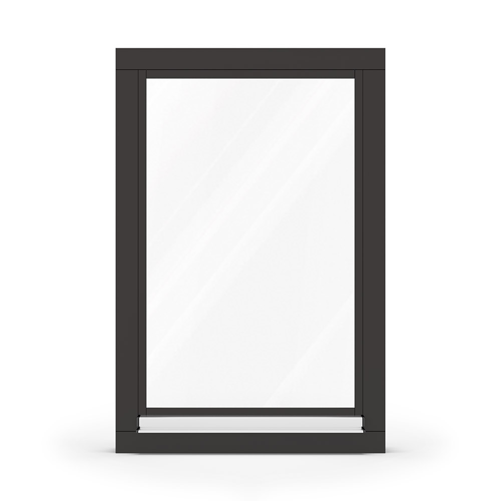 Fenster RAL 8022 Schwarzbraun