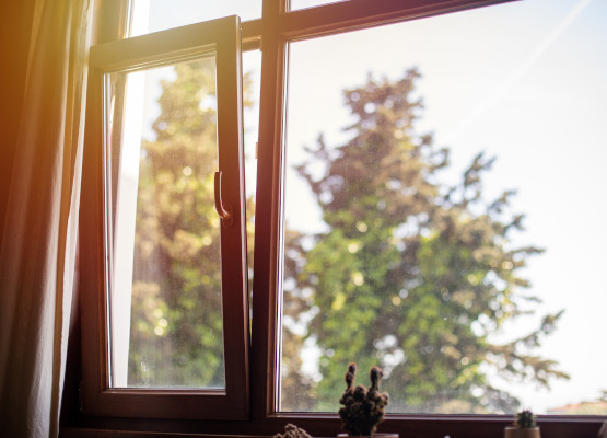 RAL 8014 Fenster