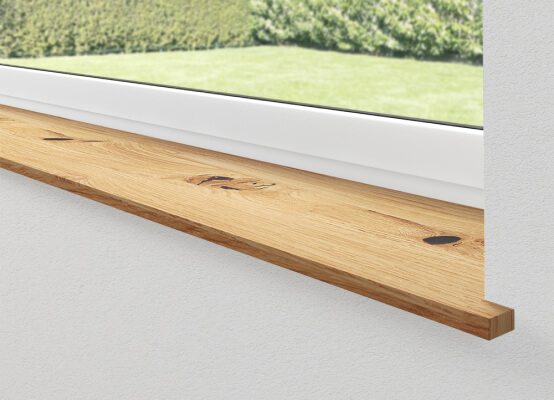 Innenfensterbank Natureiche