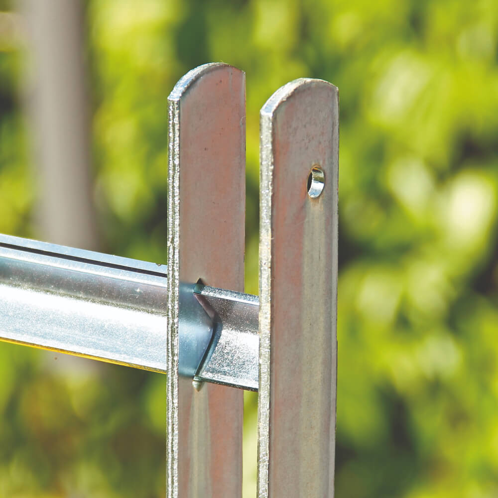 Fenstergitter Bremen Montagewinkel für Laibungsmontage