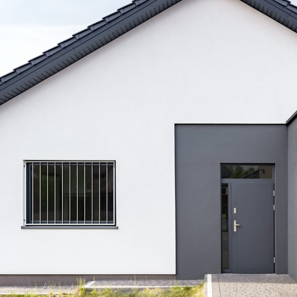 Fenstergitter Dortmund Eingangstür