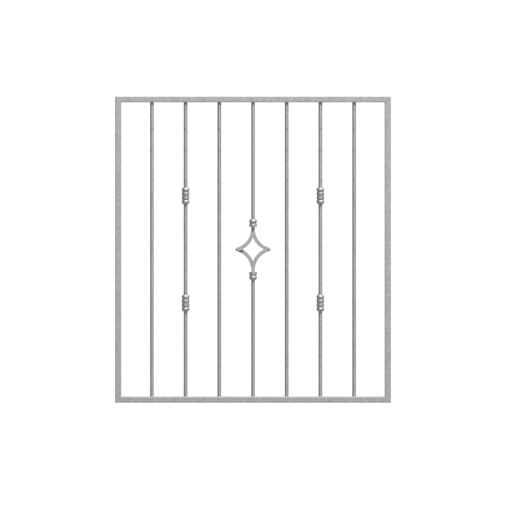 Fenstergitter Hamburg 1050x1000mm