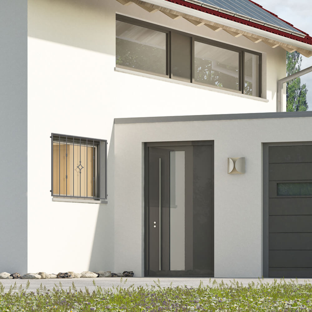 Fenstergitter Hamburg Nebeneingang