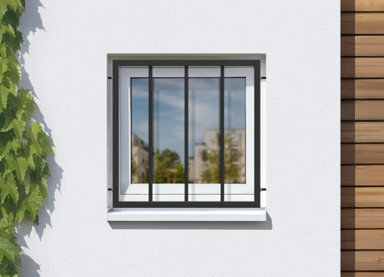 Fenstergitter Schwarz Fenstergitter Schwarz