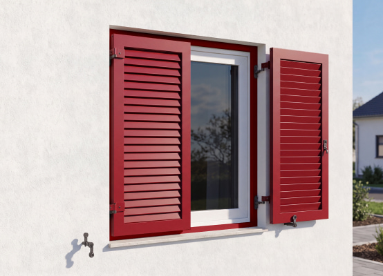 Fensterläden Außenbereich
