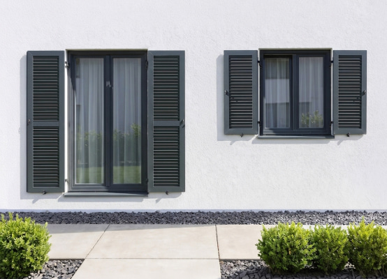 Fensterläden Größen