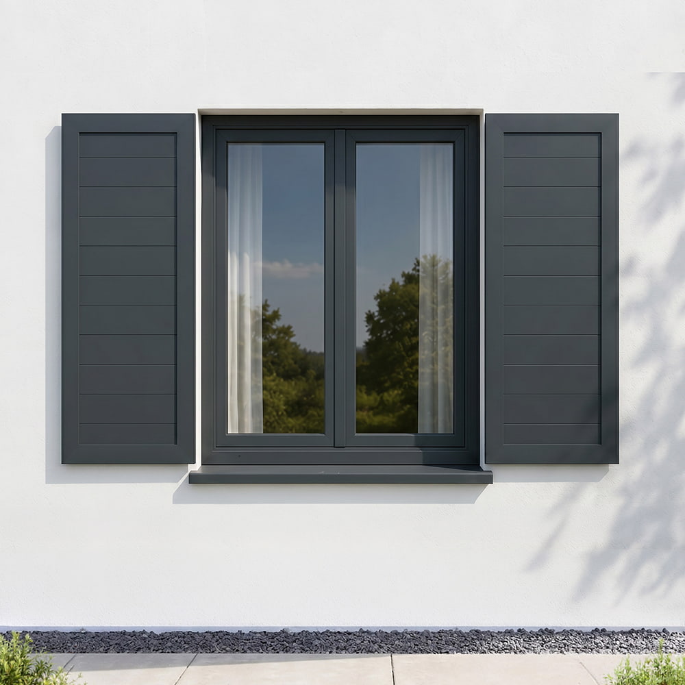 Moderner Fensterladen Moderner Fensterladen
