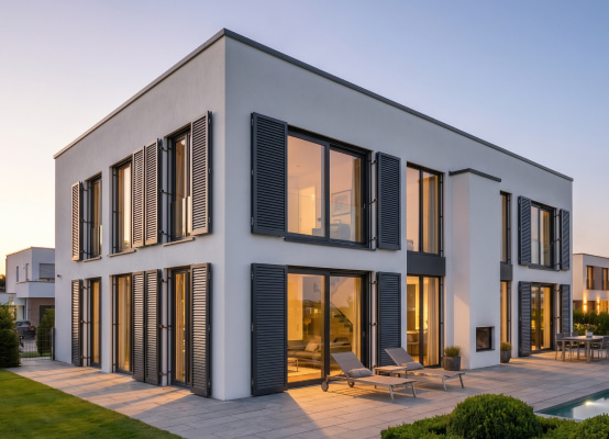 Moderne Fensterläden