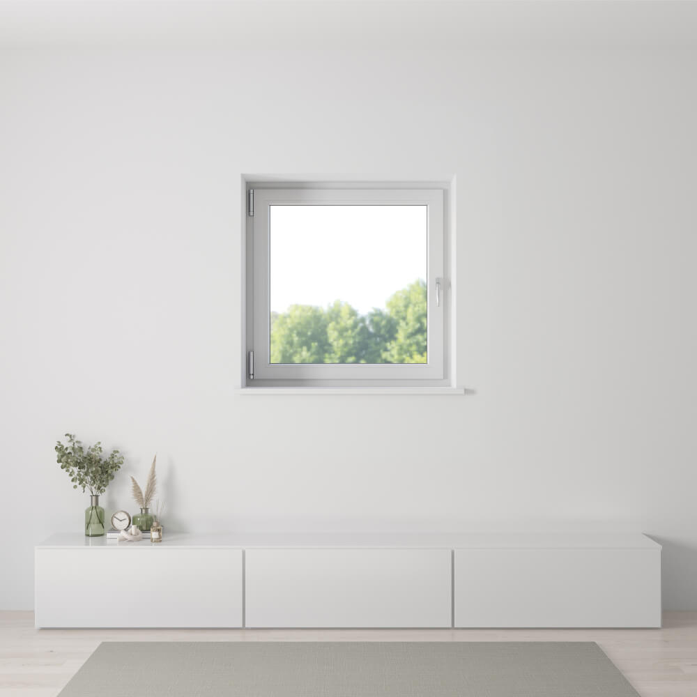 Fenster 100x100 cm innen