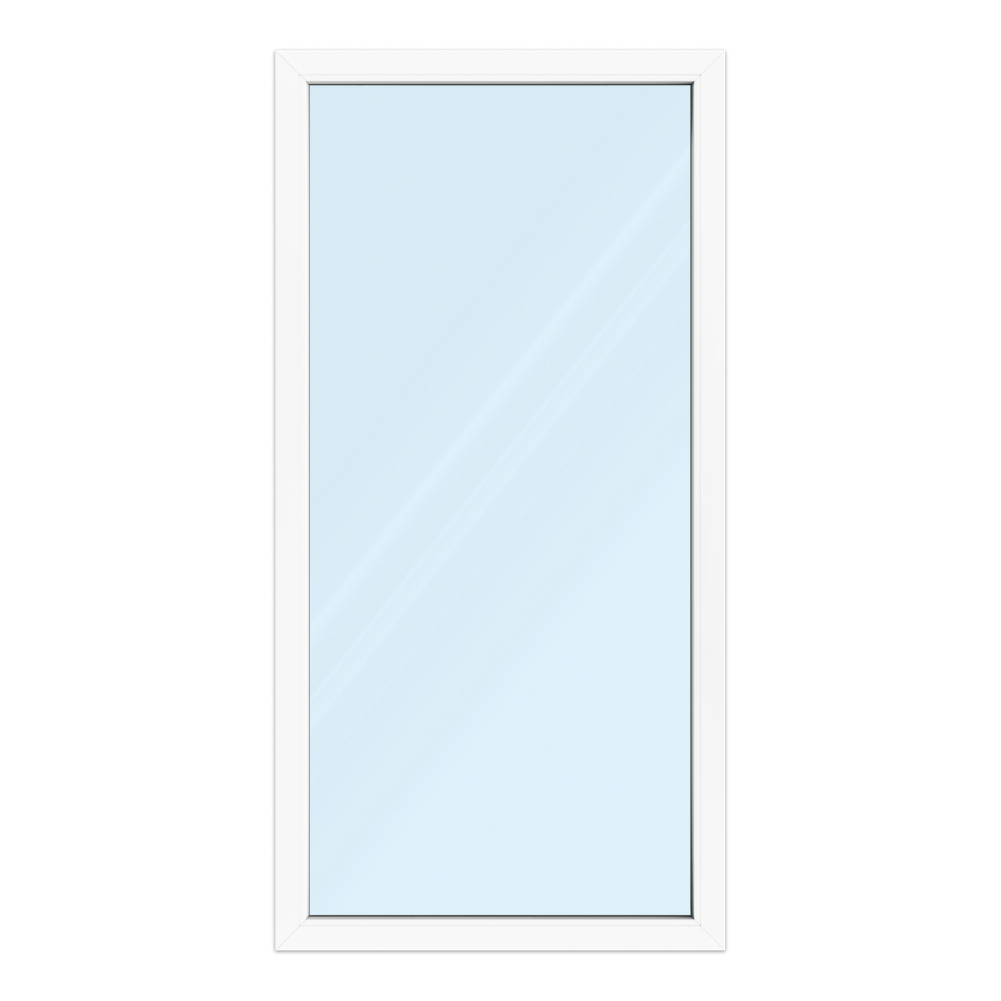Fenster 100x200 cm festverglast