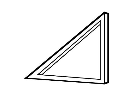 Dreiecksfenster Dreiecksfenster