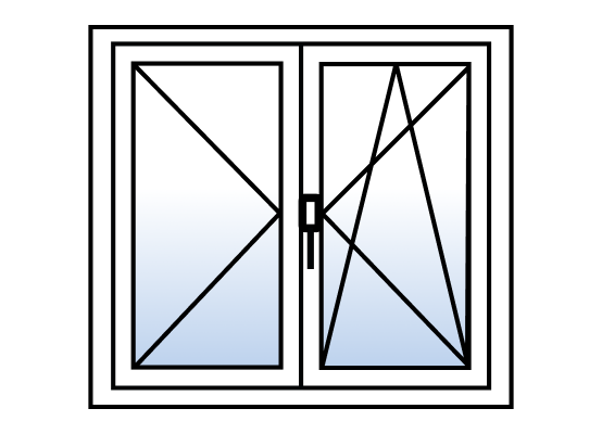 Drehfenster Drehfenster
