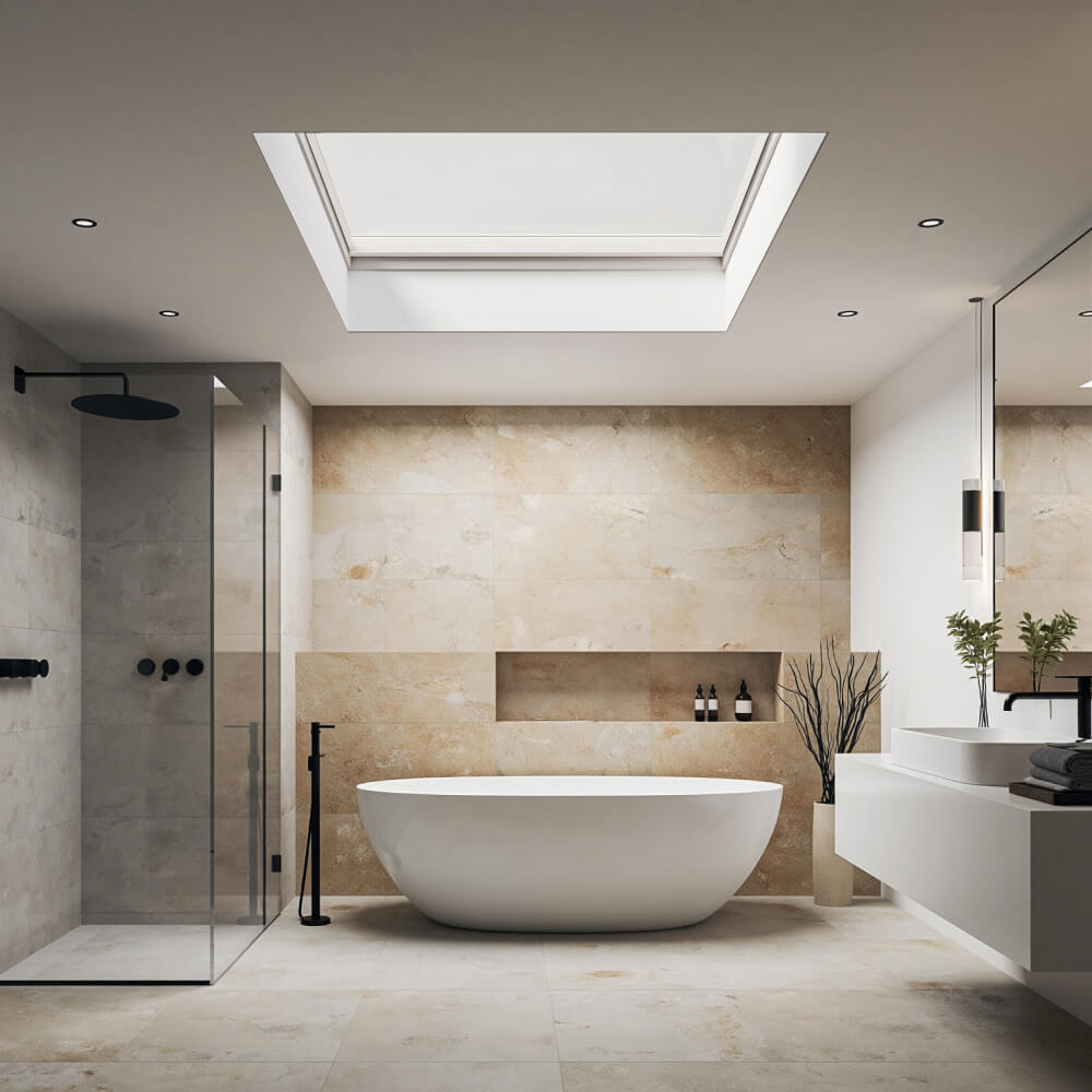 Flachdachfenster Badezimmer Flachdachfenster Badezimmer