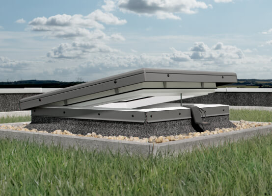 Flachdachfenster elektrisch Flachdachfenster elektrisch