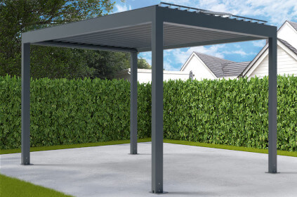 Pergola freistehend Aluminium