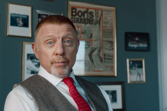 Boris Becker im TV Spot für fensterversand.com