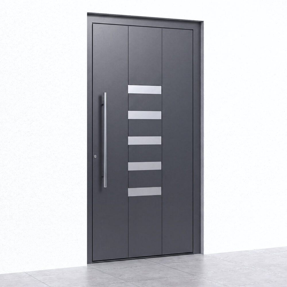 Alu-Haustür Wetzlar Einbau