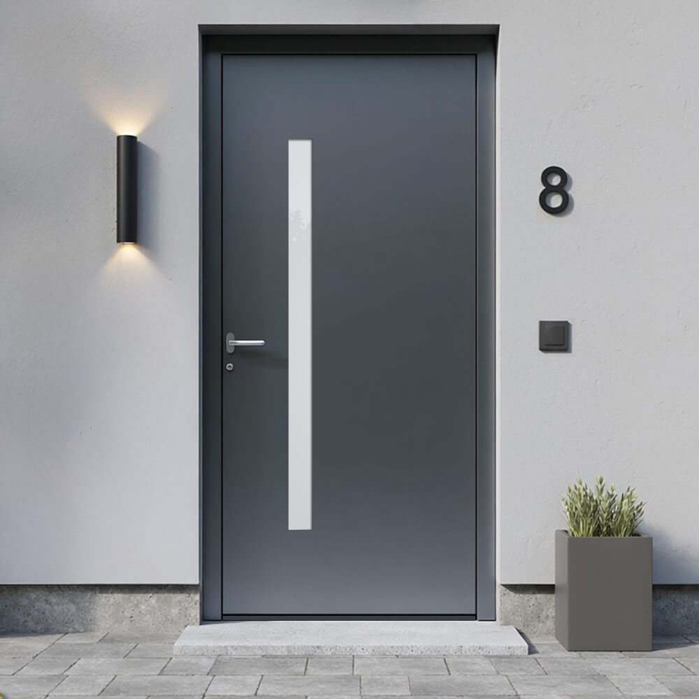 Alu-Haustür Neu-Ulm Einbausituation