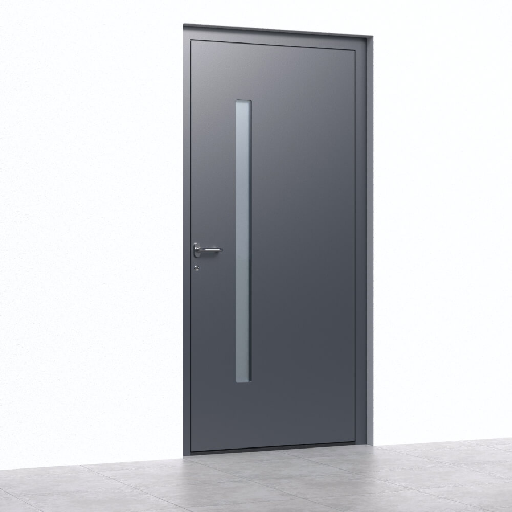 Alu-Haustür Neu-Ulm Einbau