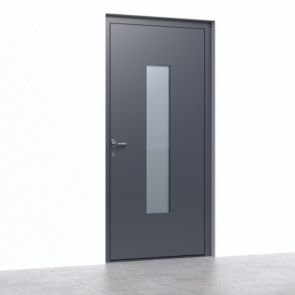 Alu-Haustür Wesel Einbau