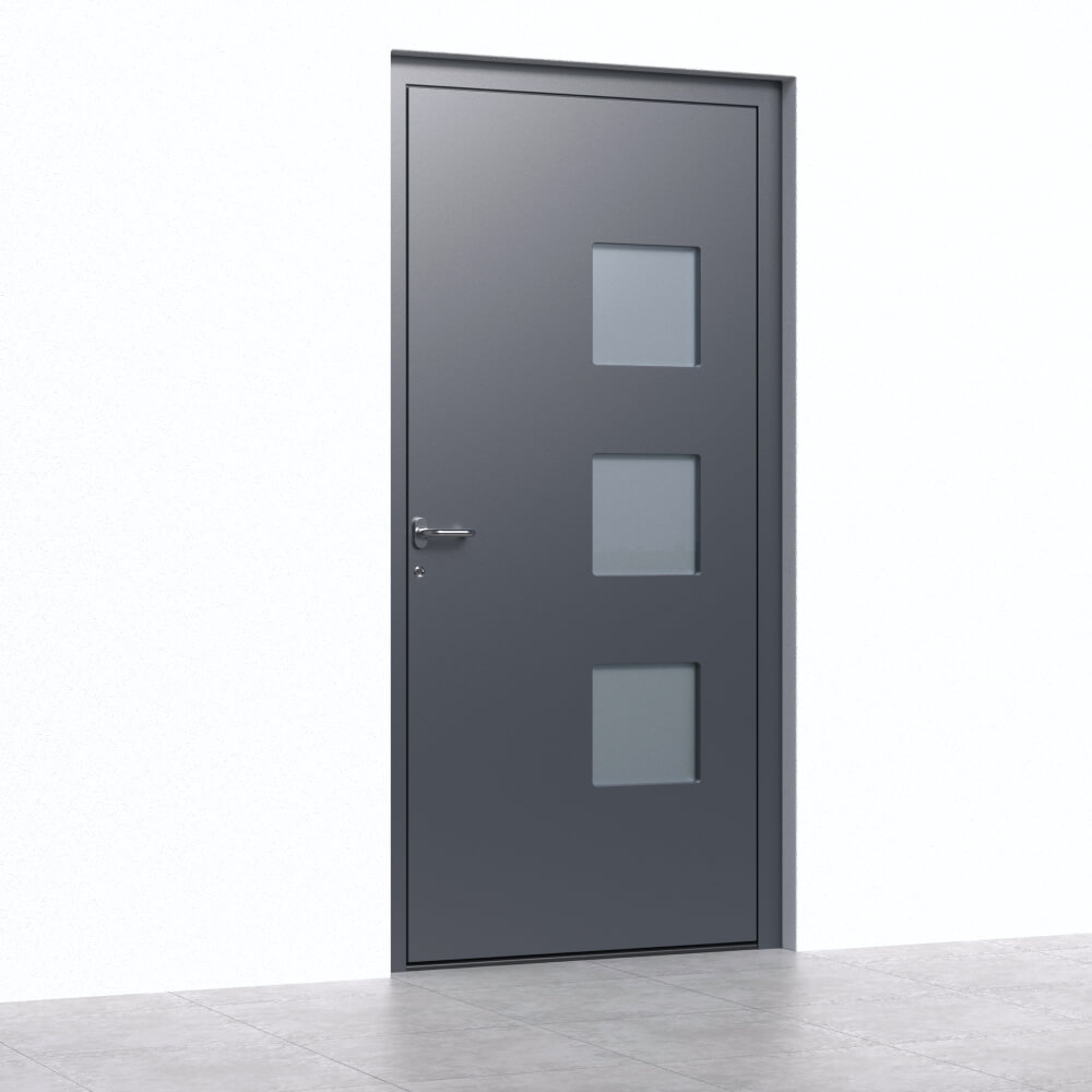 Alu-Haustür Langenfeld Einbau