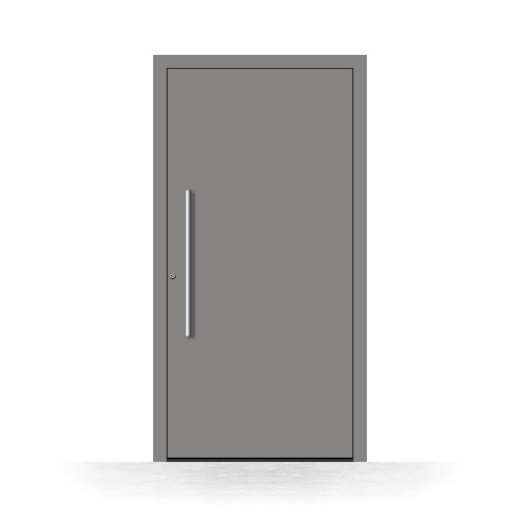 Haustür RAL 9007