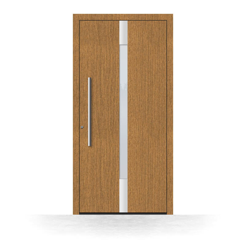 Holzhaustür Düren aus Eichenholz