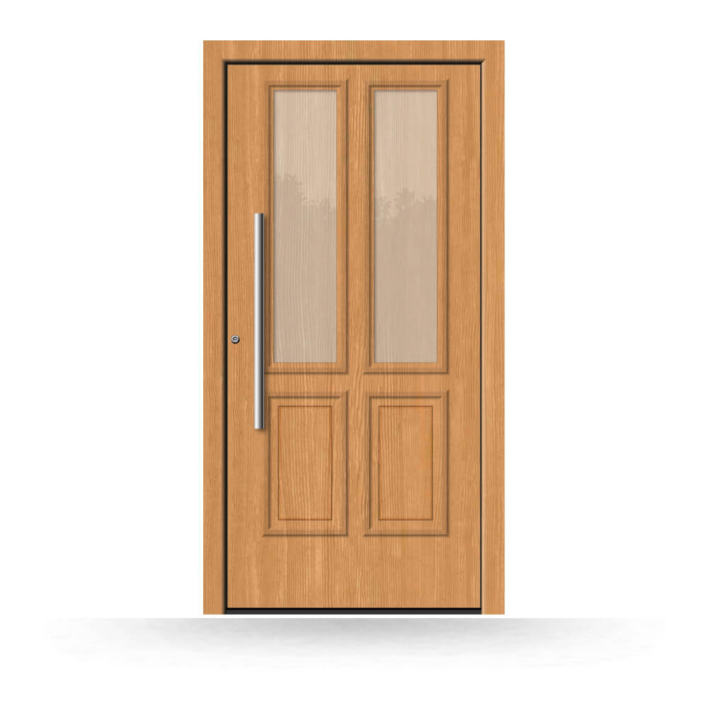 Holzhaustür Lüneburg aus Lärchenholz