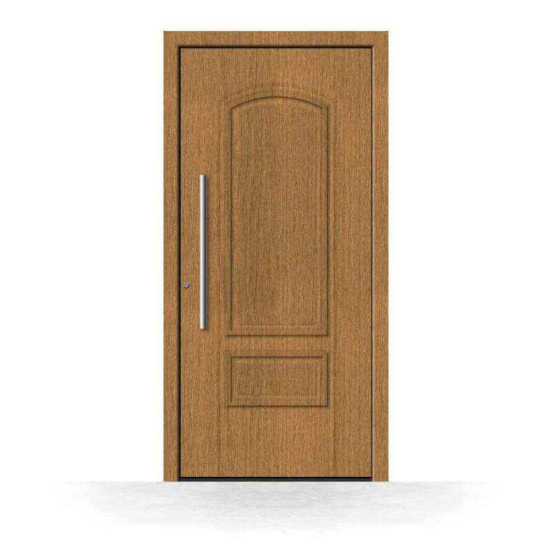 Holzhaustür Saarbrücken aus Eichenholz