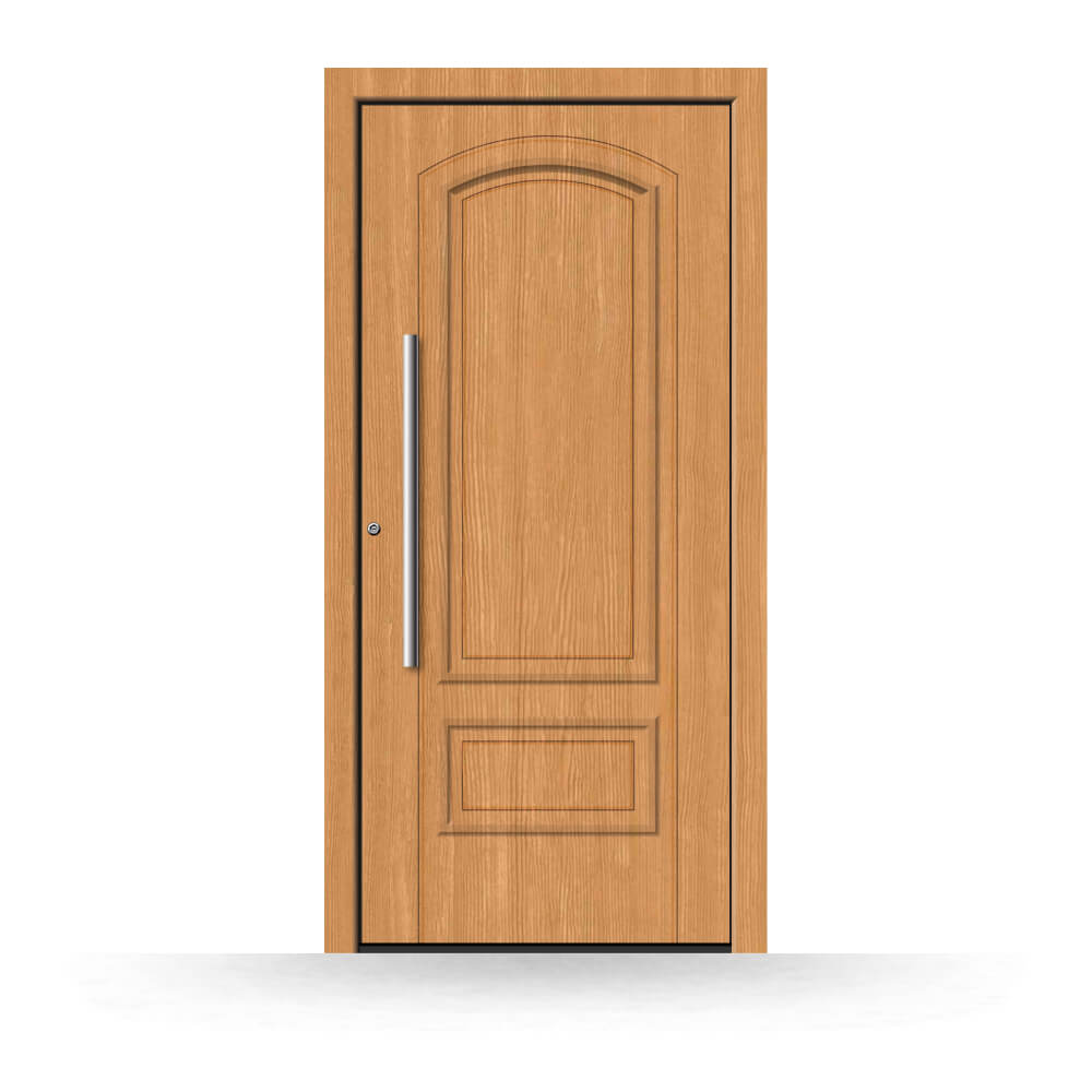 Holzhaustür Saarbrücken aus Lärchenholz