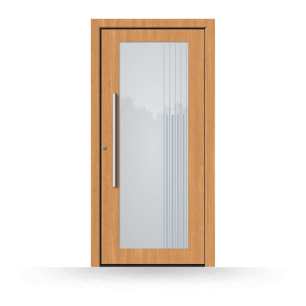 Holzhaustür Siegen aus Lärchenholz