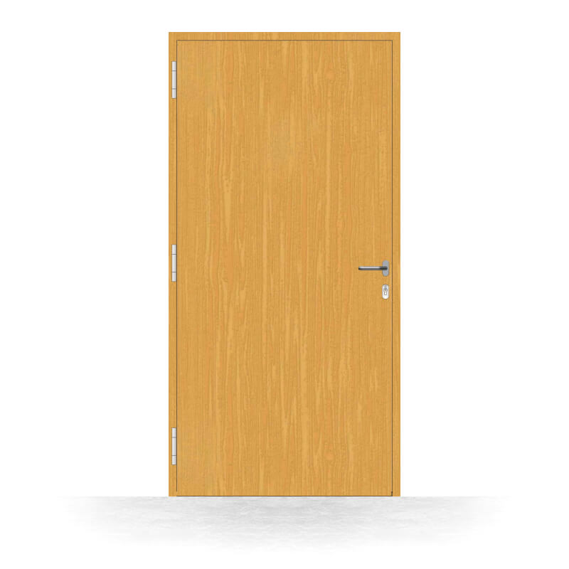 Holzhaustür Modell Wolfsburg Innenansicht