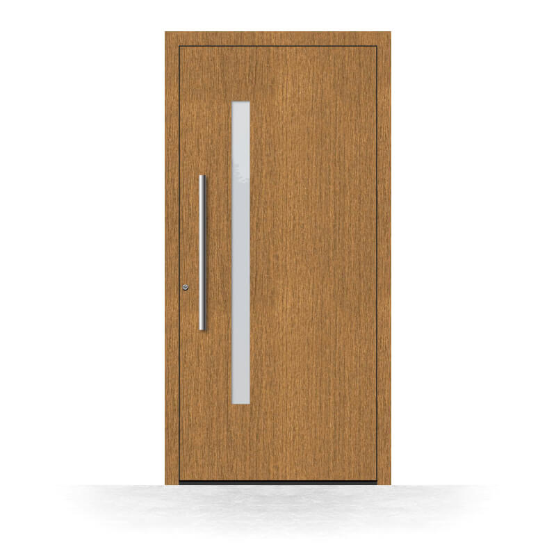 Holzhaustür Zwickau aus Eichenholz
