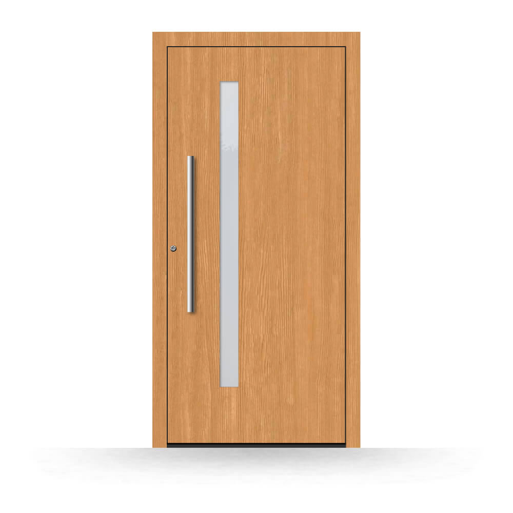 Holzhaustür Zwickau aus Lärchenholz